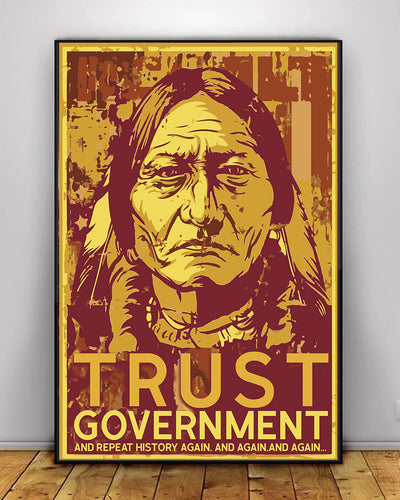 The Native Chief Portrait Poster/Canvas