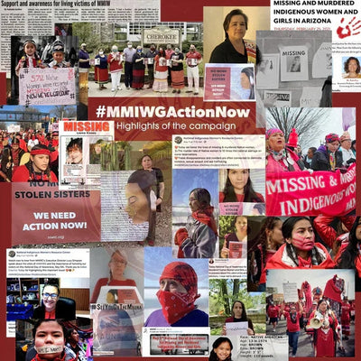 MMIW Awareness Indigenous Red Hand Women Gifts Unisex T-Shirt/Hoodie/Sweatshirt