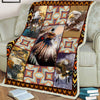 Native American Spirit Eagles Birds Soft And Warm Fleece Blanket