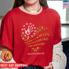 Give A Dream MMIW Red Hand On Orange Heart Unisex T-Shirt/Hoodie/Sweatshirt