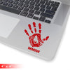 Justice For Missing And Murdered Indigenous Women Red Hand Car Decal 313