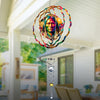 Colorful Native American Young Chief Wind Spinner 019