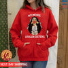 MMIW For My Sisters I Wear Red, No More Stolen Sisters, Woman Red Hand Unisex T-Shirt/Hoodie/Sweatshirt