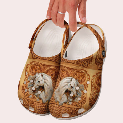 Fleece Unisex Pattern Clog Shoes For Women and Men Native American Style