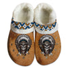 Fleece Unisex Pattern Clog Shoes For Women and Men Native American Style