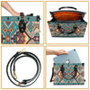 Culture Design Leather Handbag WCS004