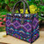 Purple Tribe Pattern Leather Handbag WCS025