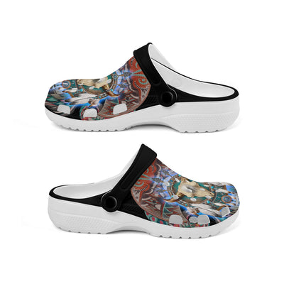 Native Pattern Clog Shoes For Adult and Kid 89208 New