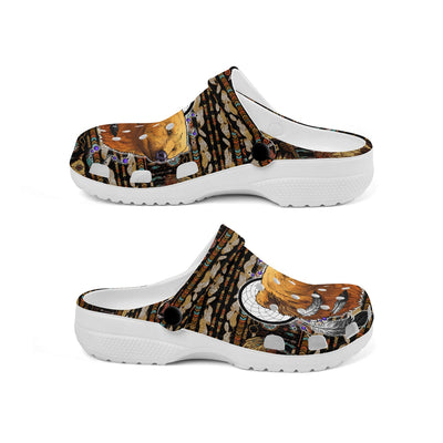 Native Pattern Clog Shoes For Adult and Kid 89234 New