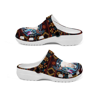 Native Pattern Clog Shoes For Adult and Kid 89212 New