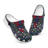 Unisex Pattern Fleece Clog Shoes For Women and Men Native American Style