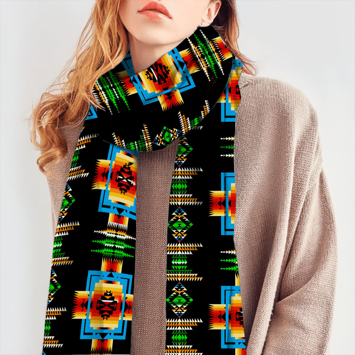 Native American - 3D  Scarf WCS