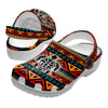 Native Pattern Clog Shoes For Adult and Kid 89206 New