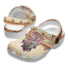 Native Pattern Clog Shoes For Adult and Kid 89221 New