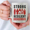 MMIW Strong Resilient Indigenous Woman Women Together Ceramic Coffee Mug