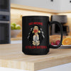 MMIW For My Sisters I Wear Red, No More Stolen Sisters, Woman Red Hand Ceramic Coffee Mug