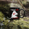 MMIW I Wear Red For My Sister, No More Stolen Sisters Red Hand Ceramic Coffee Mug