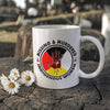 MMIW Missing Murder Indigenous Women Red Hand  Circle Four Color Ceramic Coffee Mug