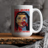 MMIW No More Stolen Sisters Red Hand Indigenous Owned Ceramic Mug