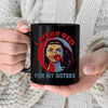 MMIW I Wear Red For My Sisters Red Hand Indigenous Women Mug