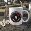 MMIW Missing Murdered Indigenous Women No More Stolen Sisters Feather Color Red Hand Women Ceramic Coffee Mug