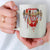 MMIW Women Red Hand Together Feather Heart  Ceramic Coffee Mug