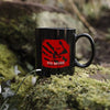 MMIW  No More Stolen Sisters Red Hand Ceramic Coffee Mug