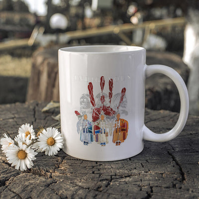 Indigenous Sisters Ceramic Coffee Mug