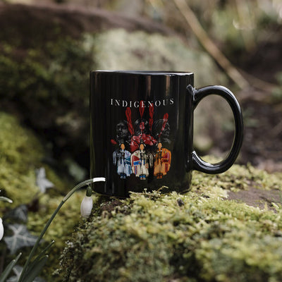 Indigenous Sisters Ceramic Coffee Mug