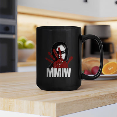 MMIW Red Hand Ceramic Coffee Mug