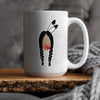 MMIW No More Stolen Sister Red Hand Coffee Mug