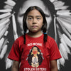 MMIW For My Sisters I Wear Red, No More Stolen Sisters, Woman Red Hand Unisex T-Shirt/Hoodie/Sweatshirt