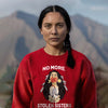 MMIW For My Sisters I Wear Red, No More Stolen Sisters, Woman Red Hand Unisex T-Shirt/Hoodie/Sweatshirt