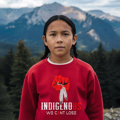 Native American Indigenous We Can't Lose Red Hand Unisex T-Shirt/Hoodie/Sweatshirt