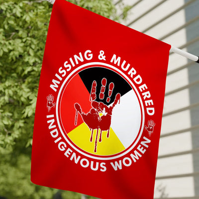 MMIW - Native American Flag Garden House Yard for Decor Outdoor