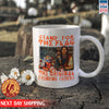 Native American Stand For The Flag Kneel For The Original Founding Fathers Ceramic Coffee Mug