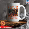 Native American Stand For The Flag Kneel For The Original Founding Fathers Ceramic Coffee Mug