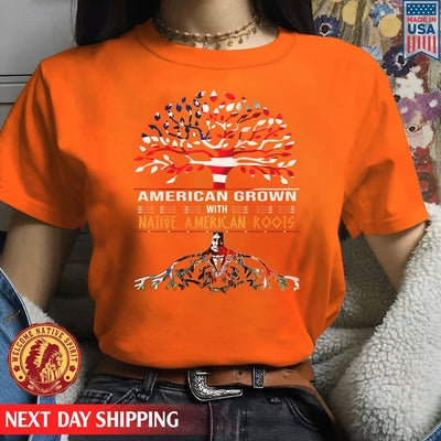 American Grown With Native American Roots Native Native American Unisex T-Shirt/Hoodie/Sweatshirt