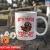 Does My Native American Blood Offend You Leave Our Land Native Ceramic Coffee Mug