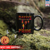 Native American Pride Feather Native Ceramic Coffee Mug