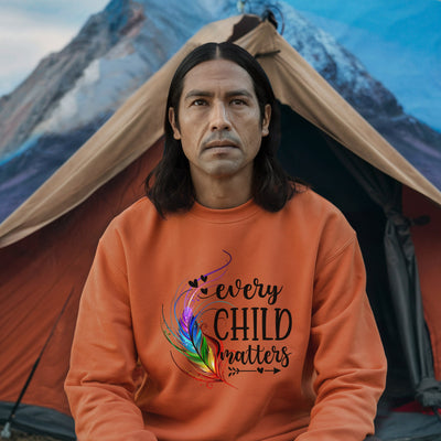 Every Child Matters Native Feathers Native American Unisex T-Shirt/Hoodie/Sweatshirt