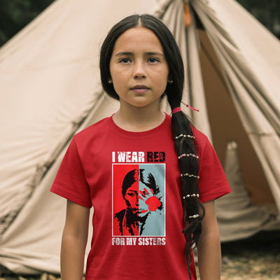 MMIW Awareness Indigenous Red Hand Women Gifts Unisex T-Shirt/Hoodie/Sweatshirt