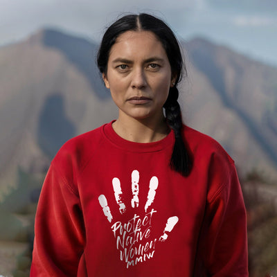 MMIW Protect Native Women Red Hand Unisex Hoodie/Sweatshirt/T-Shirt