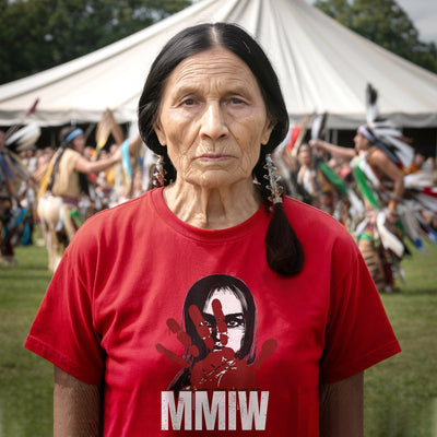 MMIW Awareness Stolen Sisters Red Hand Ind Unisex T-Shirt/Hoodie/Sweatshirt