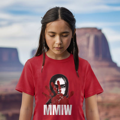 MMIW Awareness Stolen Sisters Red Hand Ind Unisex T-Shirt/Hoodie/Sweatshirt