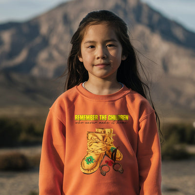 Every Child Matters Remember The Children Who Never Make It Home Shoes Orange Day Unisex T-Shirt/Hoodie/Sweatshirt