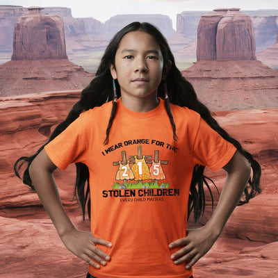 Every Child Matters I Wear Orange For The 215 Stolen Children For Orange Shirt Day Unisex T-Shirt/Hoodie/Sweatshirt