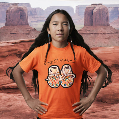 Every Child Matters Shoes Indigenous Orange Shirt Day Unisex T-Shirt/Hoodie/Sweatshirt