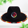 SALE  30% OFF - MMIW Fedora Hatband for Men Women Beaded Brim with Native American Style