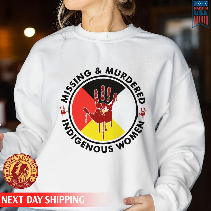 MMIW Gray Hand Circle Four Color Unisex T-Shirt/Hoodie/Sweatshirt